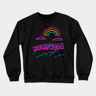 Hollywood Rainbow Crewneck Sweatshirt